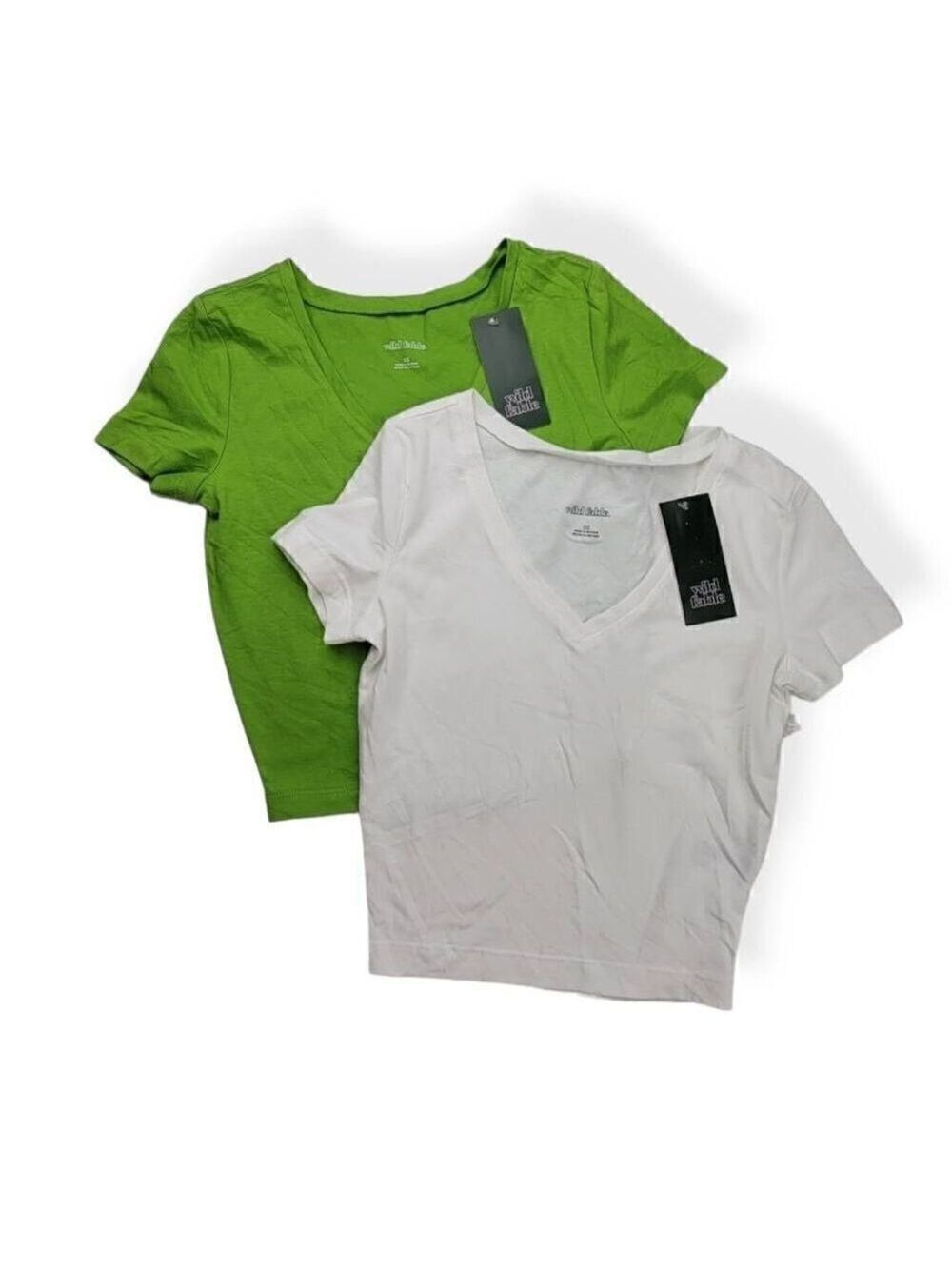 Wild Fable Slim Fit Crop Top Bundle of 2 XSmall